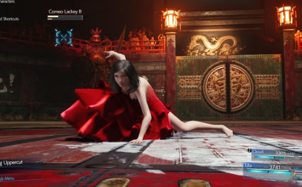 《最終幻想7：重制版》蒂法的愛麗絲紅色禮服MOD