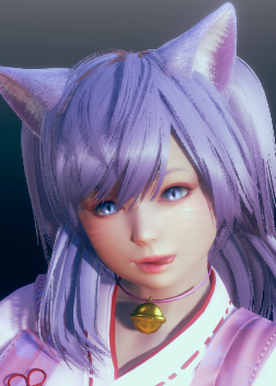 《AI少女》紫發狐耳和服美少女MOD
