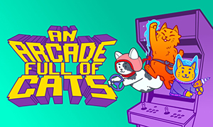 電玩街機(jī)滿是貓