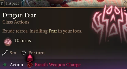 《博德之門3》新增專長龍之恐懼MOD