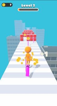 建筑城市地鐵高跟鞋跑