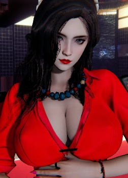 《AI少女》性感紅衣長發小姐姐MOD