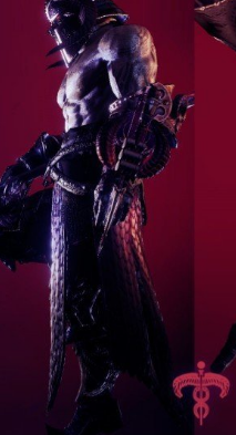 《怪物獵人世界：冰原》肌肉猛漢惡魔男士盔甲MOD