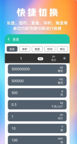 米度單位換算