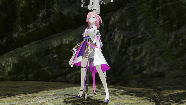 《怪物獵人：崛起》崩壞：星穹鐵道艾絲妲外觀和武器外觀MOD