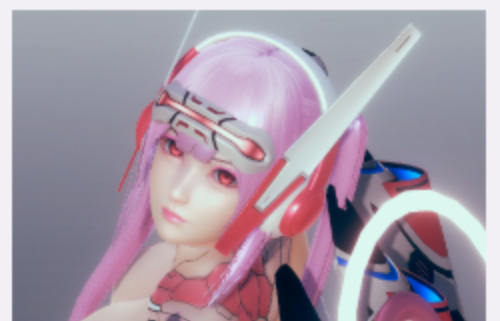 《AI少女》清涼戰(zhàn)斗服粉發(fā)性感美少女MOD