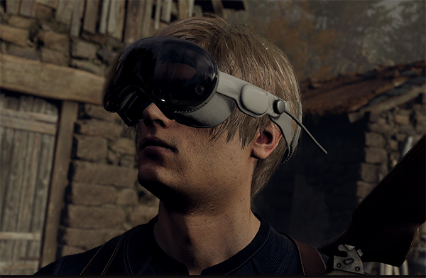 《生化危機4：重制版》里昂蘋果VisionPro眼鏡待機MOD[正式版]