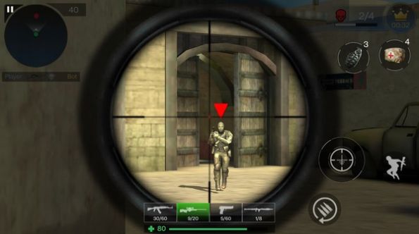 士兵突襲射擊