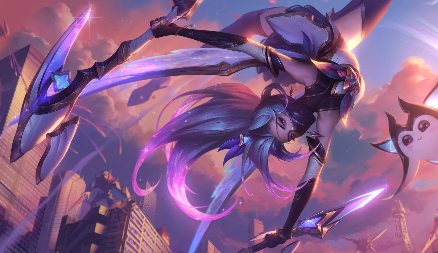《Wallpaper Engine》星之守護(hù)者阿卡麗原畫動(dòng)態(tài)壁紙