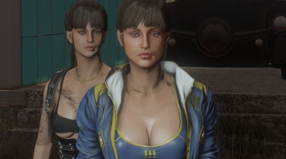 《輻射4》健身美女體預設MOD