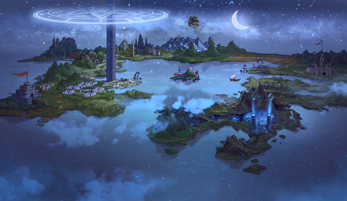 《Wallpaper Engine》DNF阿拉德地圖動態(tài)壁紙
