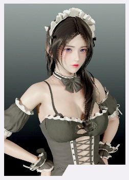 《AI少女》束腰裙女仆小姐姐MOD