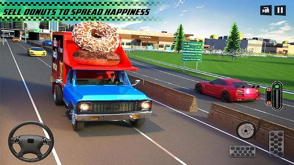 食物卡車駕駛模擬器