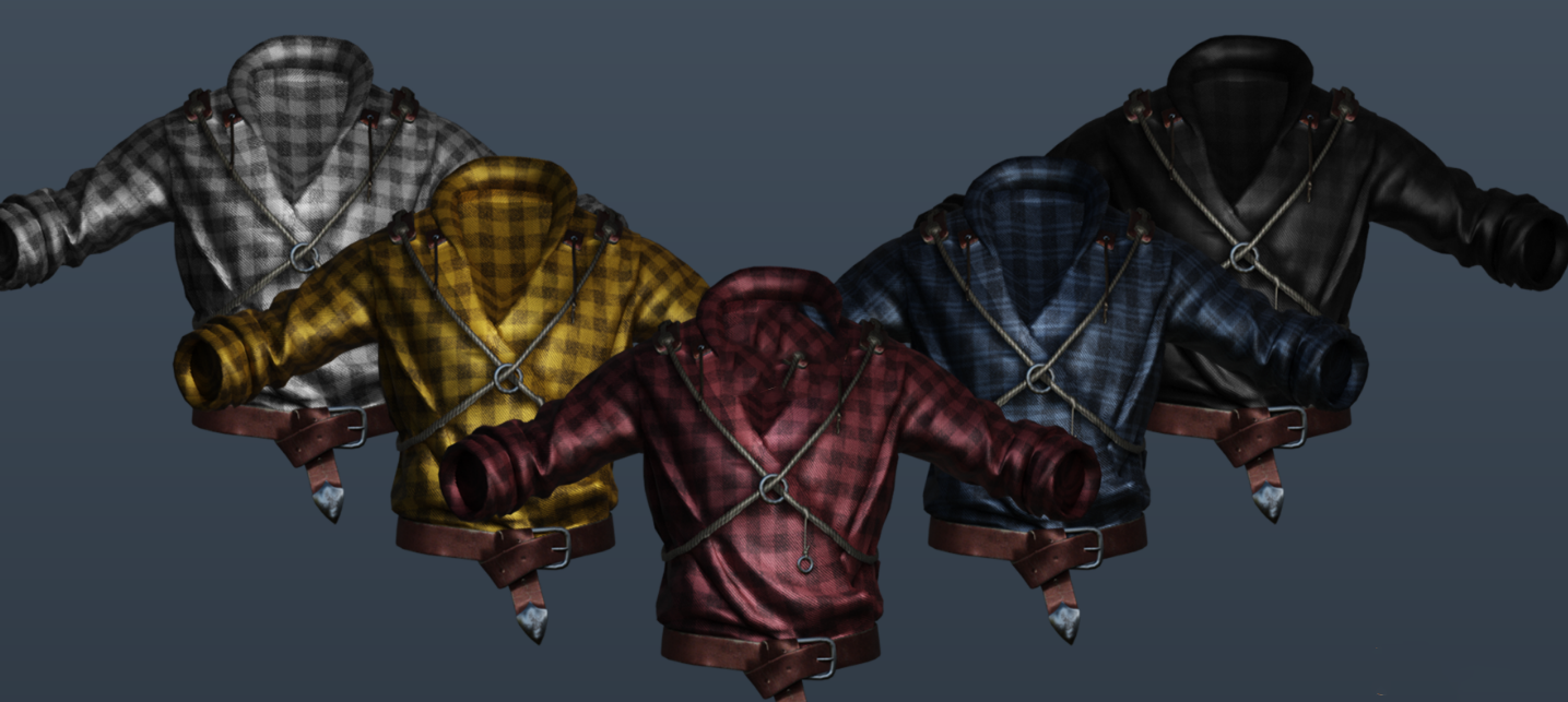 《巫師3：狂獵》杰洛特法蘭絨襯衫MOD