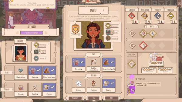 情定雷克堡：月老模擬器