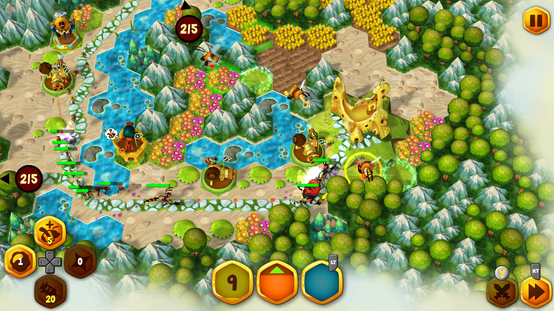 蜜蜂塔防破解版