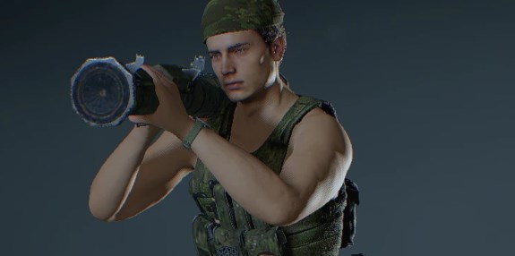 《生化危機(jī)2：重制版》里昂軍隊(duì)迷彩作戰(zhàn)服MOD