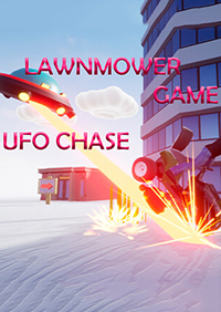 割草機游戲：避開UFO