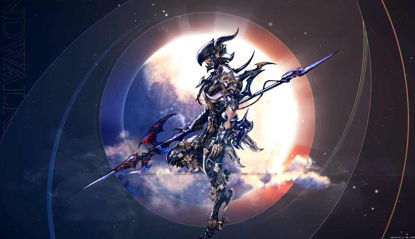 《Wallpaper Engine》最終幻想14曉月之終途龍騎士動態壁紙