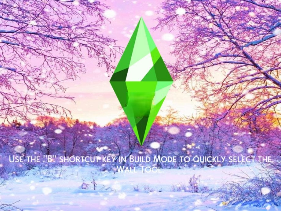 《模擬人生4》白雪粉色天空加載背景MOD