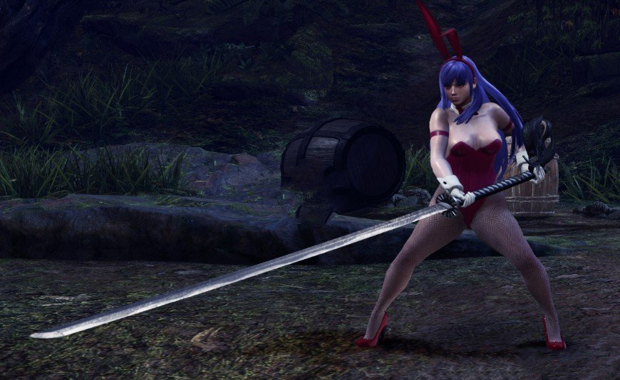 《怪物獵人：世界》武士刀盾斧MOD