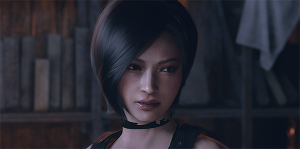 《生化危機4：重制版》艾達性感比基尼黑色武器背帶MOD[正式版]