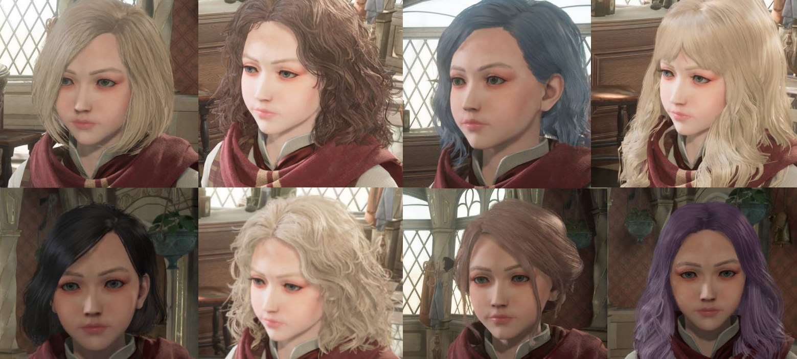 《霍格沃茨之遺》清新少女感面部MOD