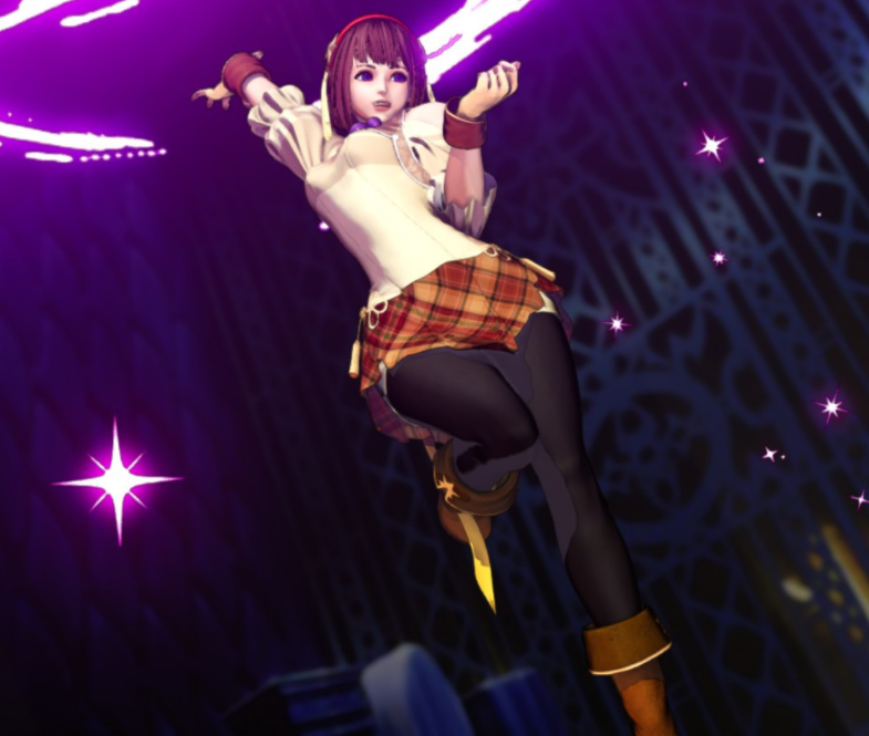《拳皇15》雅典娜獲得女神異聞錄3哈姆子冬裝MOD