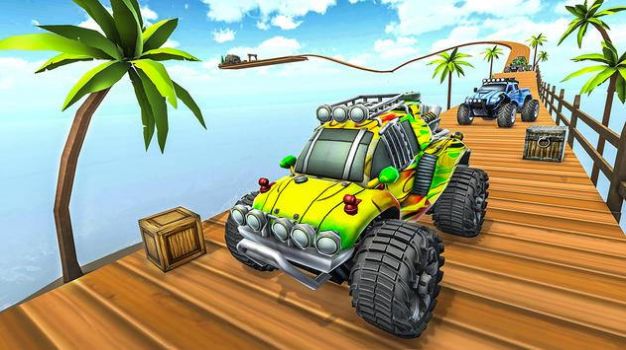 怪物卡車空中特技