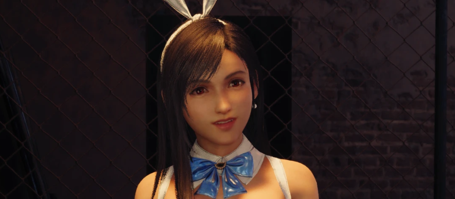 《最終幻想7：重制版》蒂法純白兔女郎裝MOD