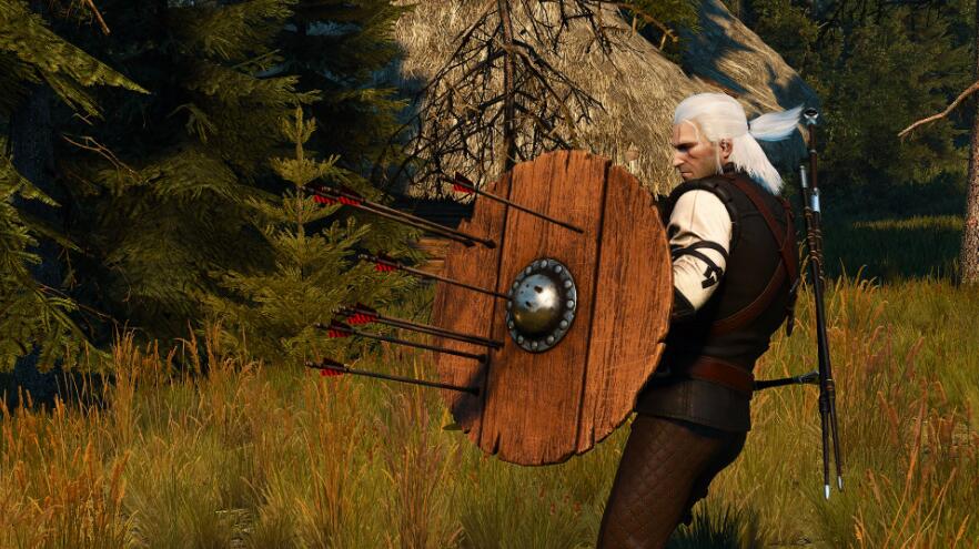 《巫師3次世代版》盾牌和更多長袍MOD