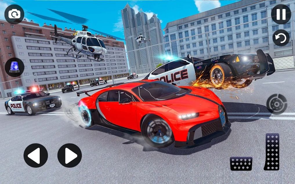 真實(shí)警車駕駛模擬器