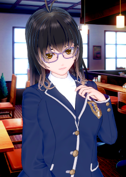 《戀活Sunshine》清純文靜制服眼鏡娘MOD