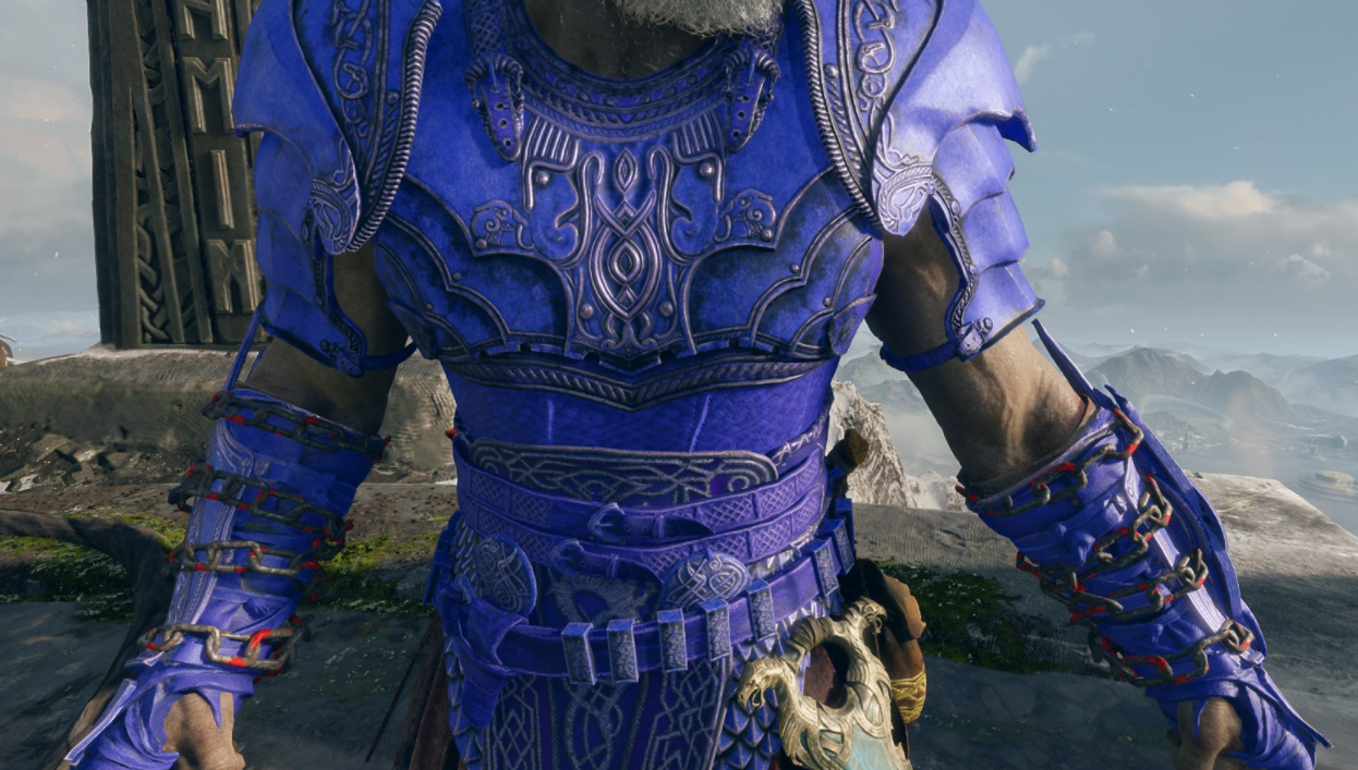 《戰神4》奎托斯七種顏色的女武神鎧甲MOD