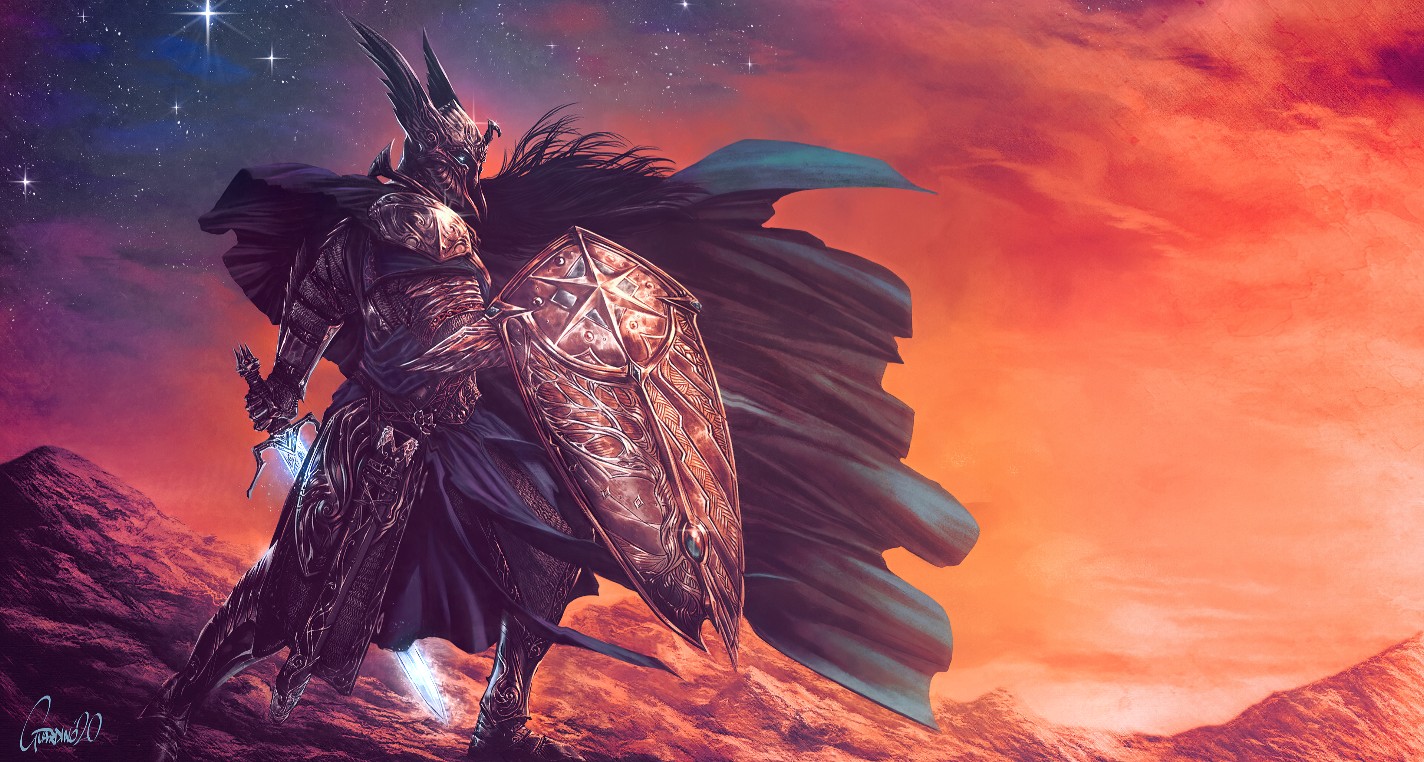 《Wallpaper Engine》精美西式漫畫騎士動態(tài)壁紙