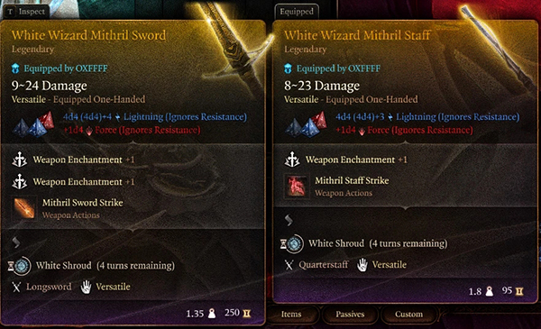 《博德之門3》白袍巫師套裝MOD