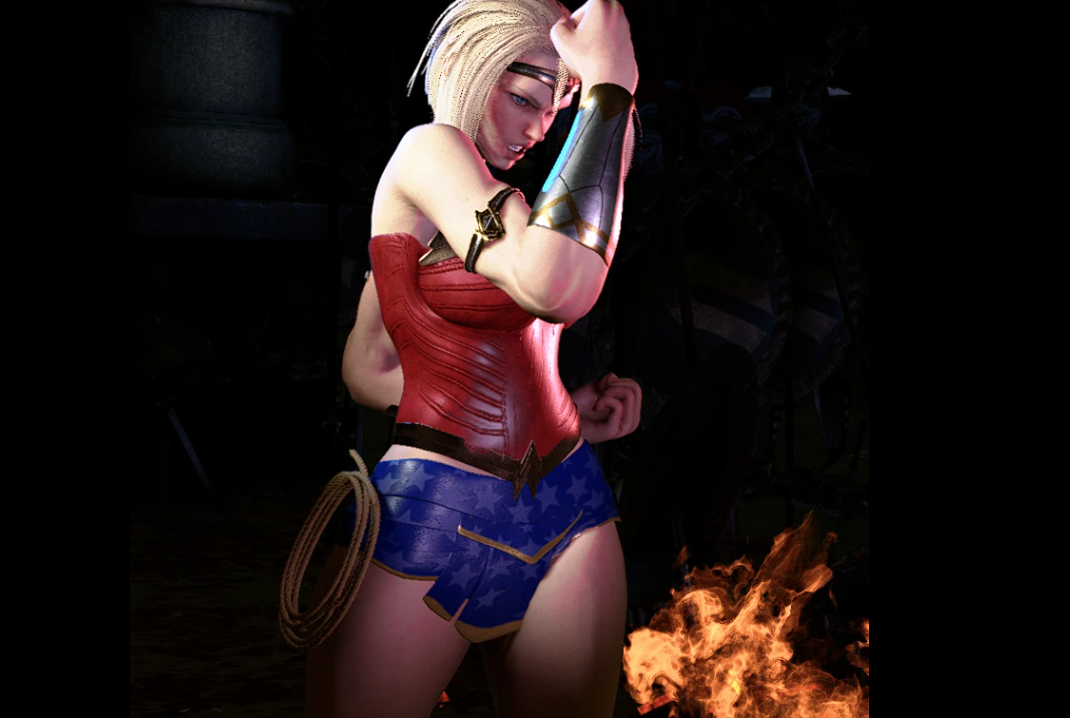 《街頭霸王6》嘉米cos神奇女俠MOD