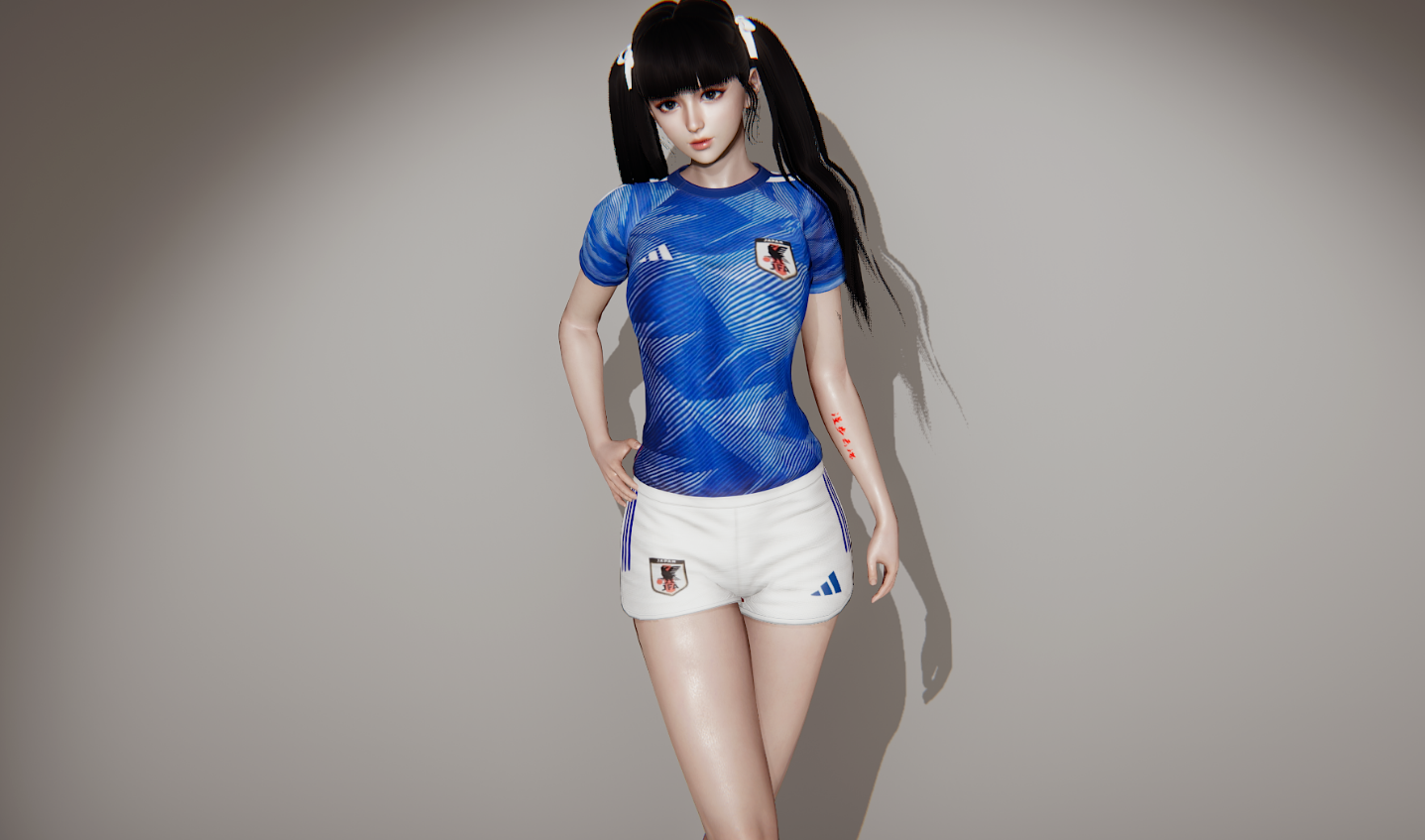 《AI少女》2022世界杯日本球衣MOD