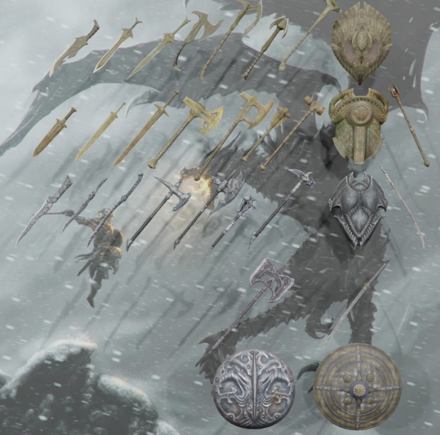 《艾爾登法環(huán)》上古卷軸獨(dú)立武器包MOD
