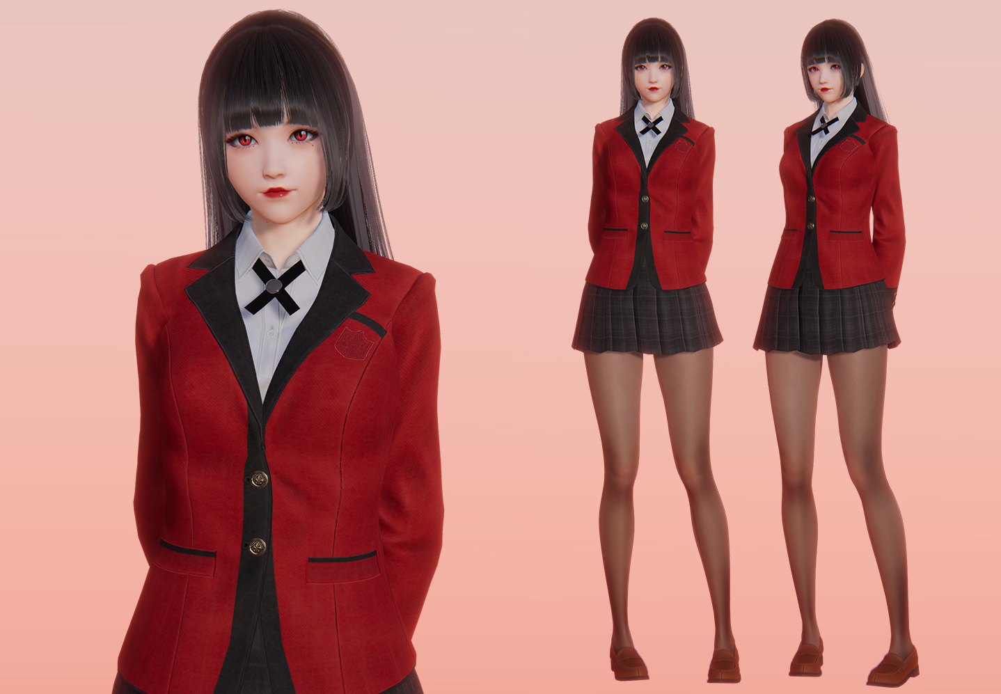 《AI少女》狂賭之淵蛇喰夢子服飾MOD