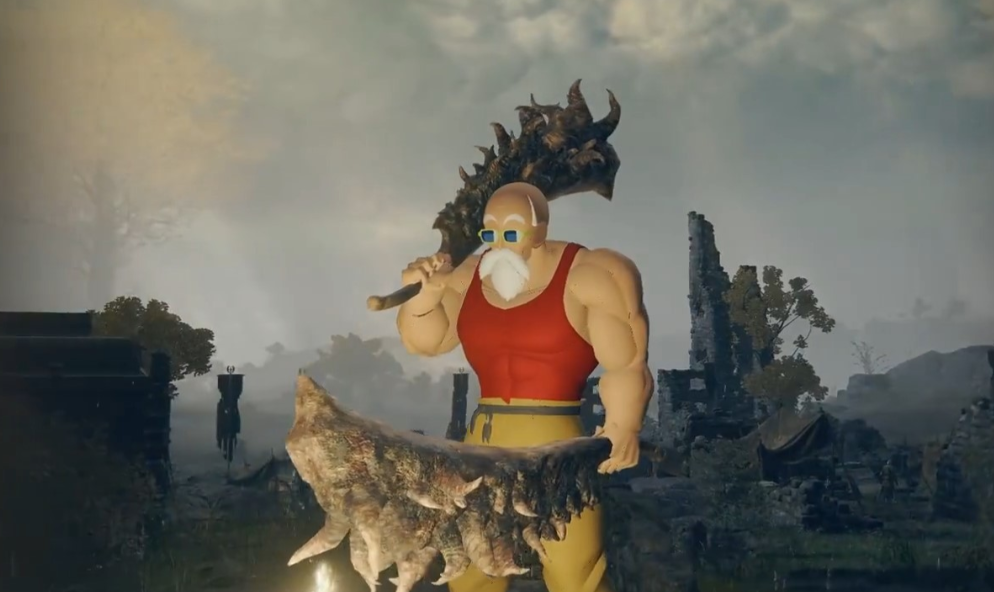 《艾爾登法環》龍珠龜仙人流浪騎士套MOD