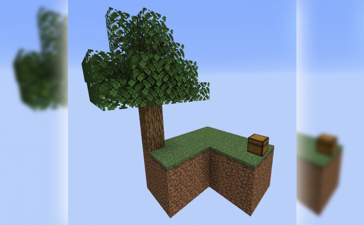 《我的世界》1.17.1快捷空島建造MOD