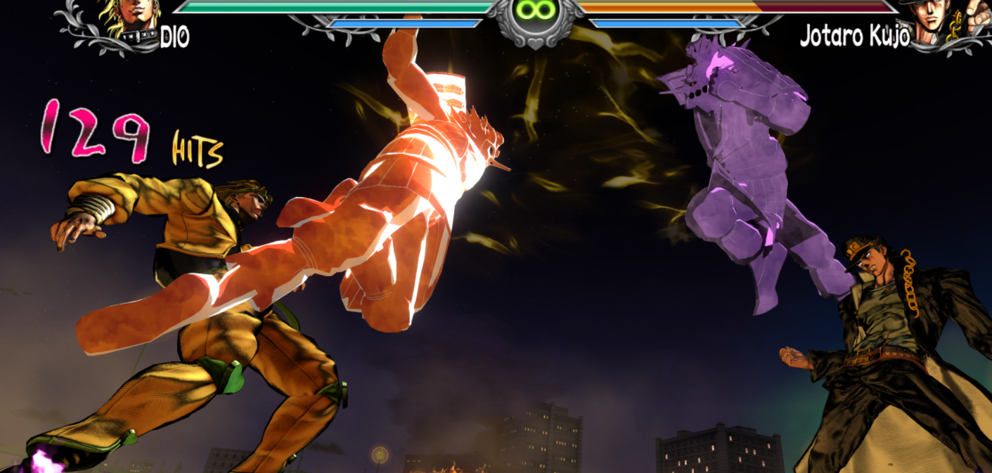 《JOJO的奇妙冒險：群星之戰重制版》須佐能乎替換白金之星世界MOD
