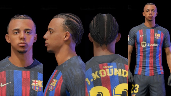 《FIFA 22》孔德臉型補丁