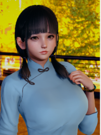 《AI少女》民國風(fēng)學(xué)生裝青春美少女MOD