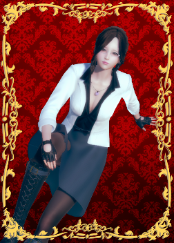 《AI少女》白色西裝外套制服御姐MOD