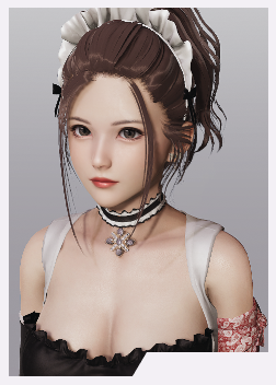 《AI少女》單馬尾女仆裝美女MOD
