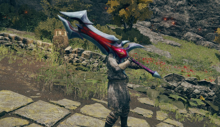《艾爾登法環》英雄聯盟劍魔大劍替換褻瀆之刃MOD