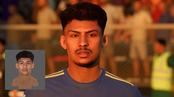 《FIFA 22》克里斯蒂安·梅迪納臉型補丁