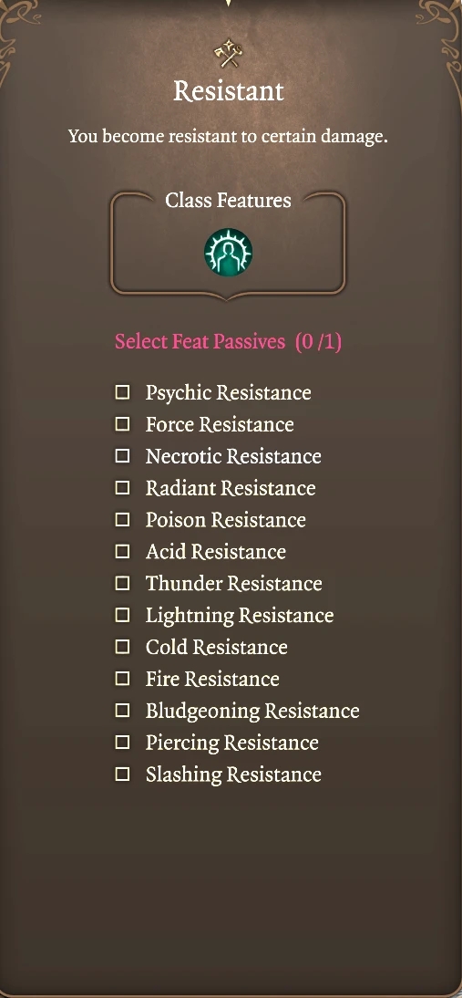 《博德之門3》簡單抵抗技能MOD
